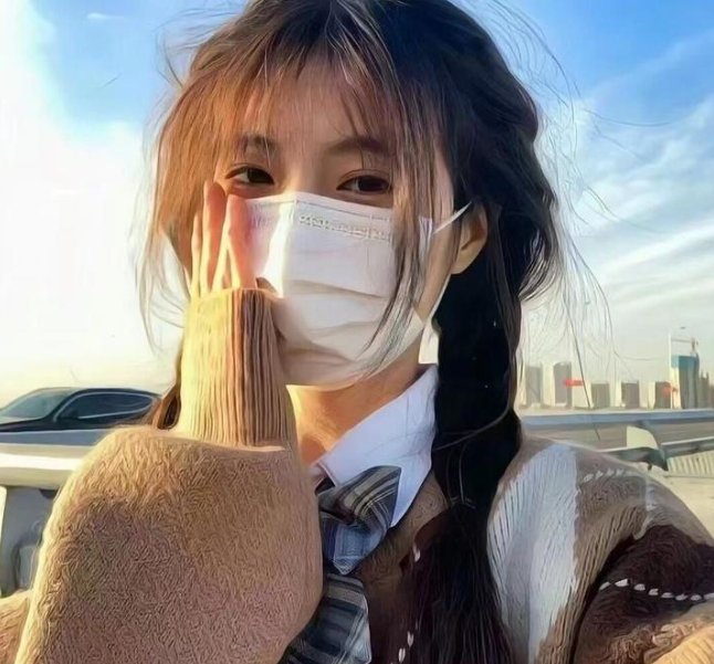 裹头巾的女人